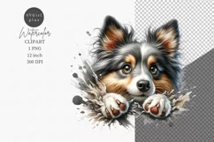 Dog clipart, Puppy dog, Dog sublimation Product Image 1