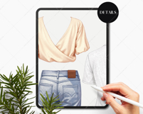 Summer People Clipart Bundle - All Ages - Portrait Creator Product Image 9