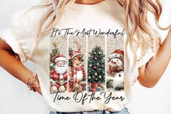 Santa Reindeer Snowman Christmas Sublimation, Christmas Png Product Image 2