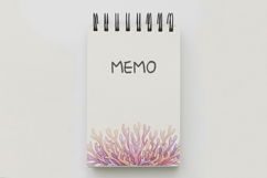 Underwater Coral Reef Sea Anemone Pastel Colors PNG Summer Product Image 5