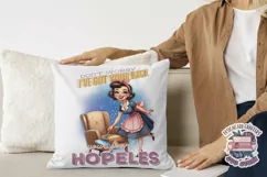 Pin Up Girl Sublimation Design Sarcastic Quote Tshirt Joke Product Image 3