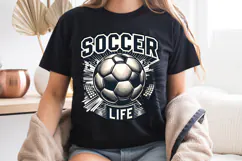 Soccer Life PNG, Sports Sublimation Design Product Image 8