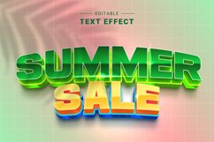 Editable Text Effect for Illustrator. Vector Graphic styles Product Image 1