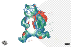 Back To School Teddy Bear Clipart Product Image 1