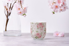 Shabby Chic Coquette Pink Seamless Digital Paper, Romantic Product Image 9