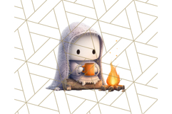 Midnight Monster Camp Out Clipart PNG, Halloween Png Product Image 5