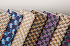 10 arrows seamless vector color patterns Product Image 9