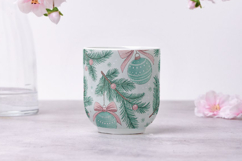 Cute Christmas Digital Paper, Cute Winter Pattern Product Image 9