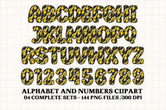 Superhero Alphabet png clipart, superhero letters doodle Product Image 3