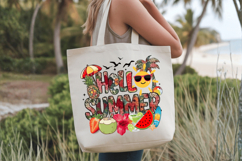 Hello Summer PNG sublimation |Beach &amp; Summer PNG T-Shirt Product Image 9