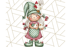 Farmer Gnome Clipart, Cute Farm Gnomes PNG Illustrations Product Image 5