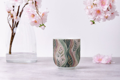 Wavy Hand Drawn Stripe Pattern Bundle, Seamless Pastel Product Image 9