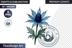 Flower Clipart PNG, Botanical Illustration Floral graphic Product Image 1