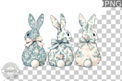 Easter Funny Bunny - Easter Clipart PNG Design Product Image 1