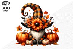 Halloween Gnomes Sublimation - Clipart PNG Design Product Image 1