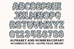 Wizard Magic School Alphabet Clipart, wizard letters doodle Product Image 3