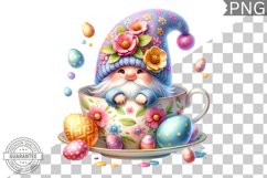 Easter Gnome Sublimation - Clipart PNG Design Product Image 1