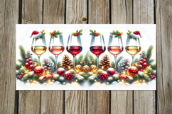 Christmas moods | watercolor xmas Sublimation Mug design P2 Product Image 5