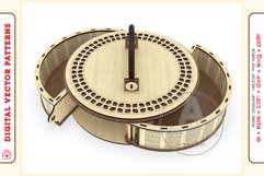 Box Organizer v31 - laser cut file - Glowforge ready SVG Product Image 9