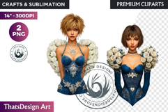 Romantic Couple Fantasy Bride Graphics valentines day png Product Image 1