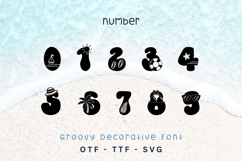 Summer Beach - Groovy Decorative Font Product Image 8