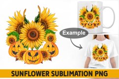 Sunflower Sublimation Bundle - Halloween Sublimation PNG Product Image 14
