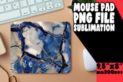 Elegant Geode Agate Glitter Mouse Pads Product Image 1