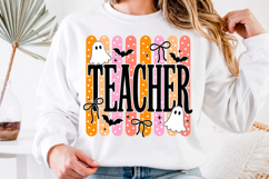 Halloween Teacher Ghost Spooky Teacher Product Image 1