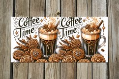 Watercolor Coffee | 4 Mug sublimation designs PLUS2 Product Image 5