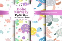 Nursery Boho digital paper Seamless backgrounds Product Image 13