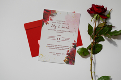 Watercolor Hot Pink Roses Cliparts Product Image 9