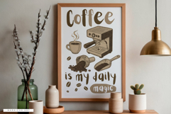 Vintage Morning Coffee Png Bundle Product Image 9