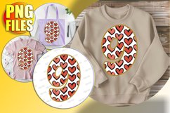 9 Doodle Letter Valentine Joyful Loving Spirit! Product Image 1