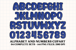 Superhero Alphabet png clipart, superhero letters doodle Product Image 3