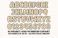 FAST FOOD Alphabet PNG Kids Classroom Sublimation Product Image 3