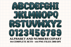Ocean Nautical png alphabet, ocean nautical letters doodle Product Image 3