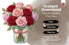 Cozy Valentine Romantic Valentine Clipart Product Image 9