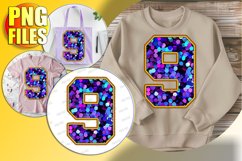 9 Doodle Letter Style Print Joyful Holiday Icon! Product Image 1