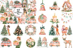 Groovy Retro Clipart Huge Bundle Product Image 4