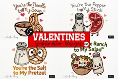 Funny Valentine PNG Faux Latch Hook Yarn - 4 Designs Product Image 1