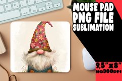 Vibrant Watercolor Gnome Mouse Pad Assortment Product Image 1