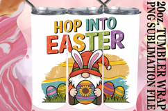 Whimsical Delight 20oz tumbler wrap, Easter Gnome Product Image 1