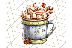 Christmas North Pole Village PNG Clipart, Cute Holiday Art Product Image 5