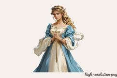 Risen Easter Clipart PNG Product Image 1