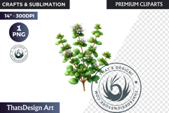 Medicinal Herbs clipart PNG, Apothecary Botanical Graphic Product Image 1