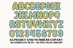Baby Boy Alphabet PNG Clip Art, baby boy letters doodle Product Image 3