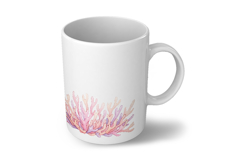 Underwater Coral Reef Sea Anemone Pastel Colors PNG Summer Product Image 6