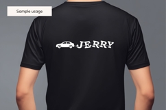 Car Letters SVG Bundle | SVG, DXF, PNG Product Image 7