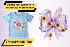 Charming PNG Design for Custom T-Shirts , Easter Bow Product Image 1
