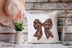 Luxury Brown Bow PNG Chic Fashion Ribbon Elegant Design Product Image 11